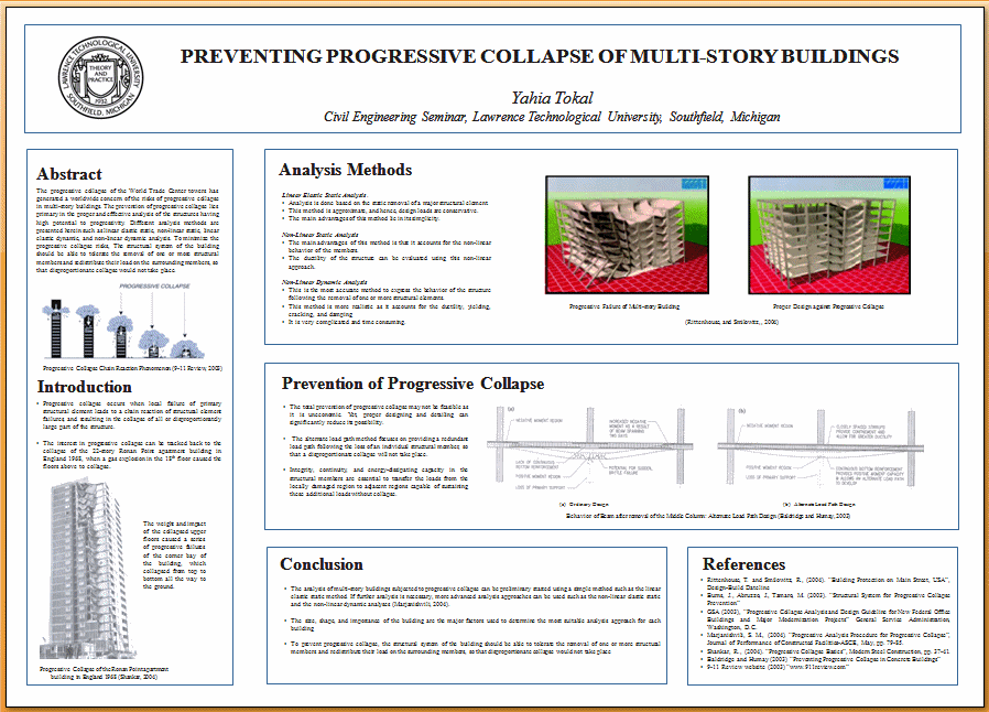 Civil engineering thesis format