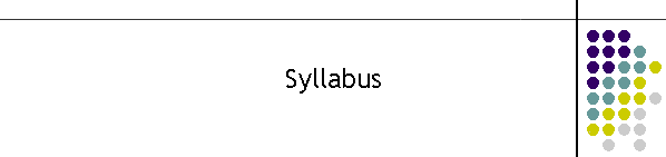 Syllabus