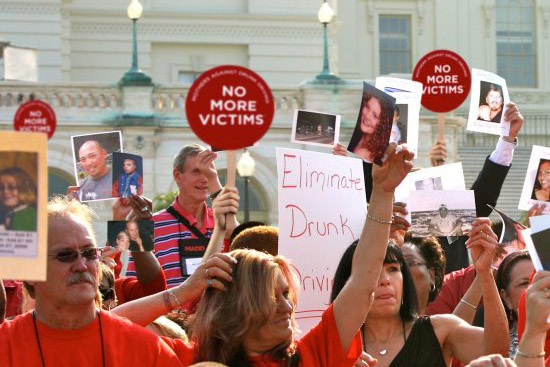 Mothers Against Drunk Driving