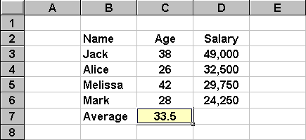 spreadsheet